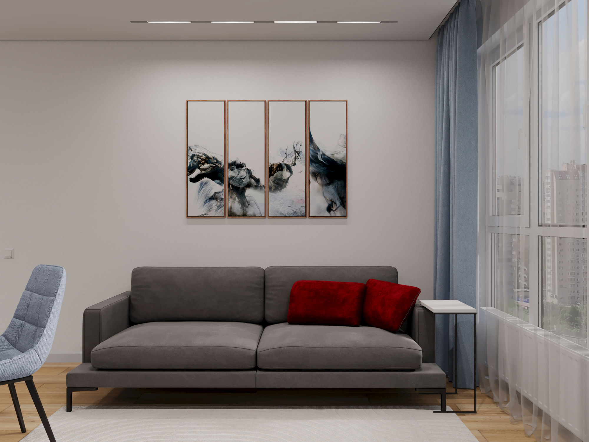 Проект гостиной Lagom