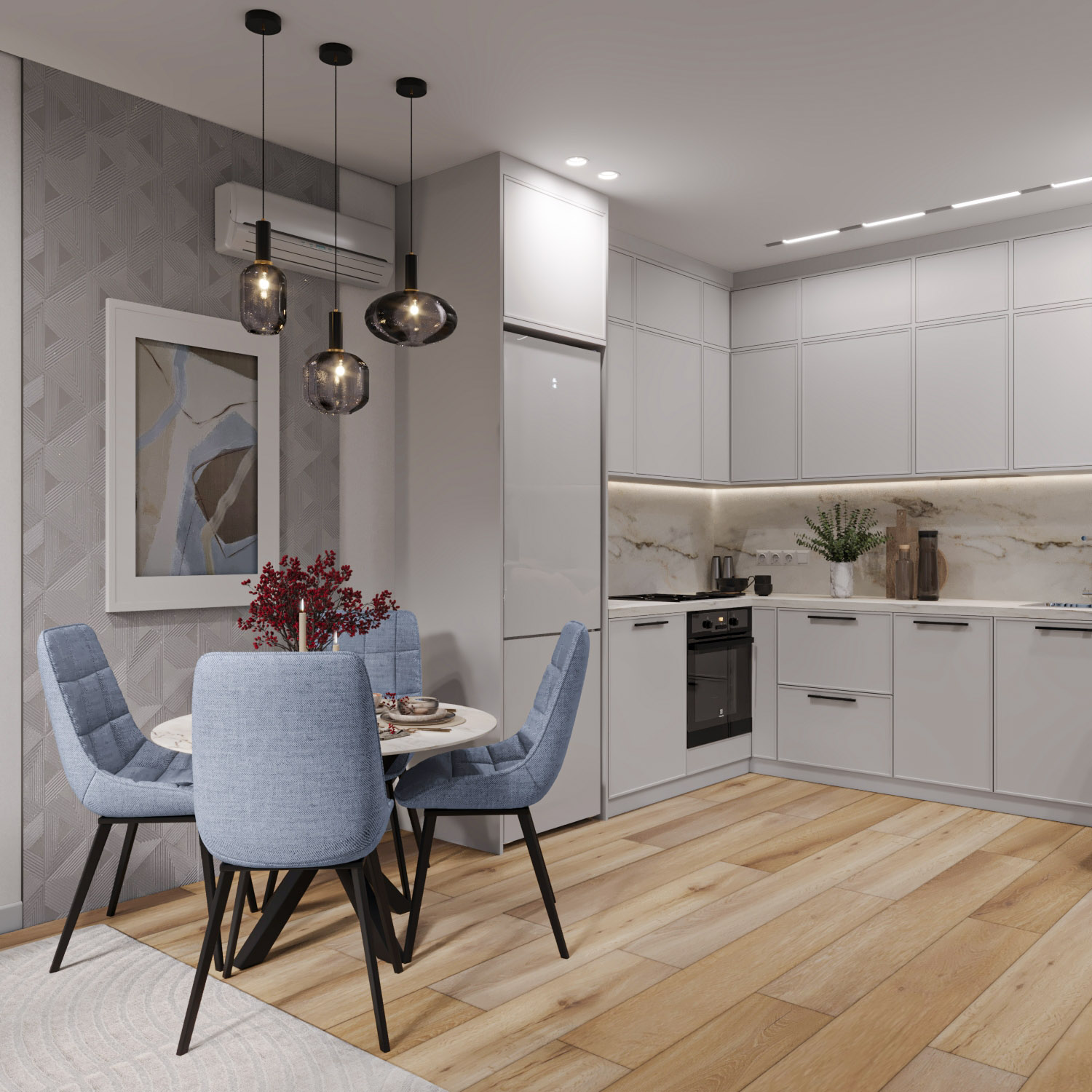 Проект гостиной Lagom