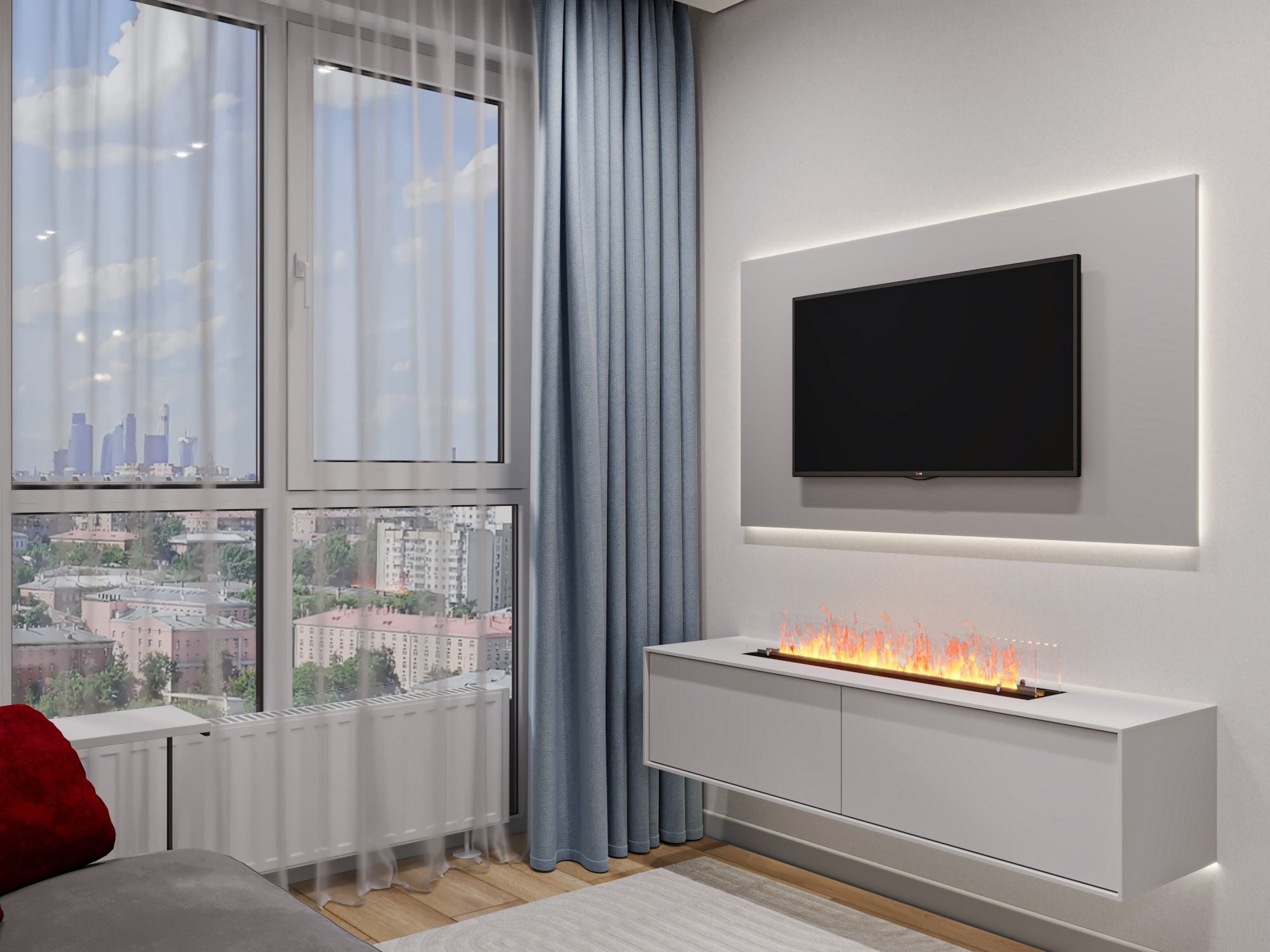 Проект гостиной Lagom