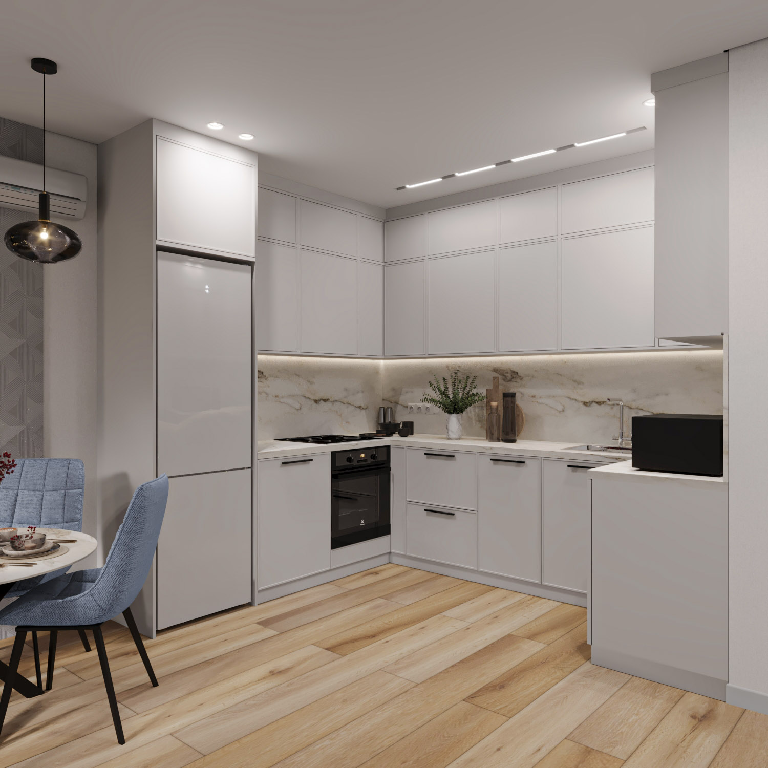 Проект гостиной Lagom