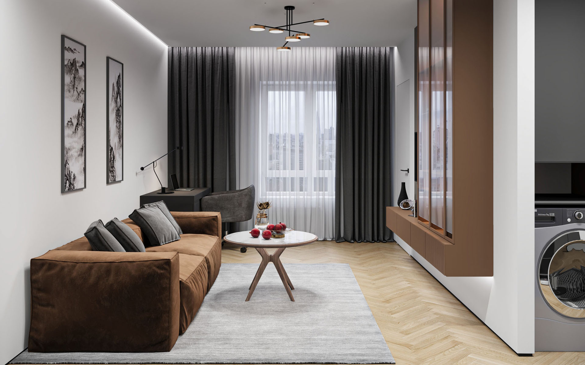 Проект гостиной Terra