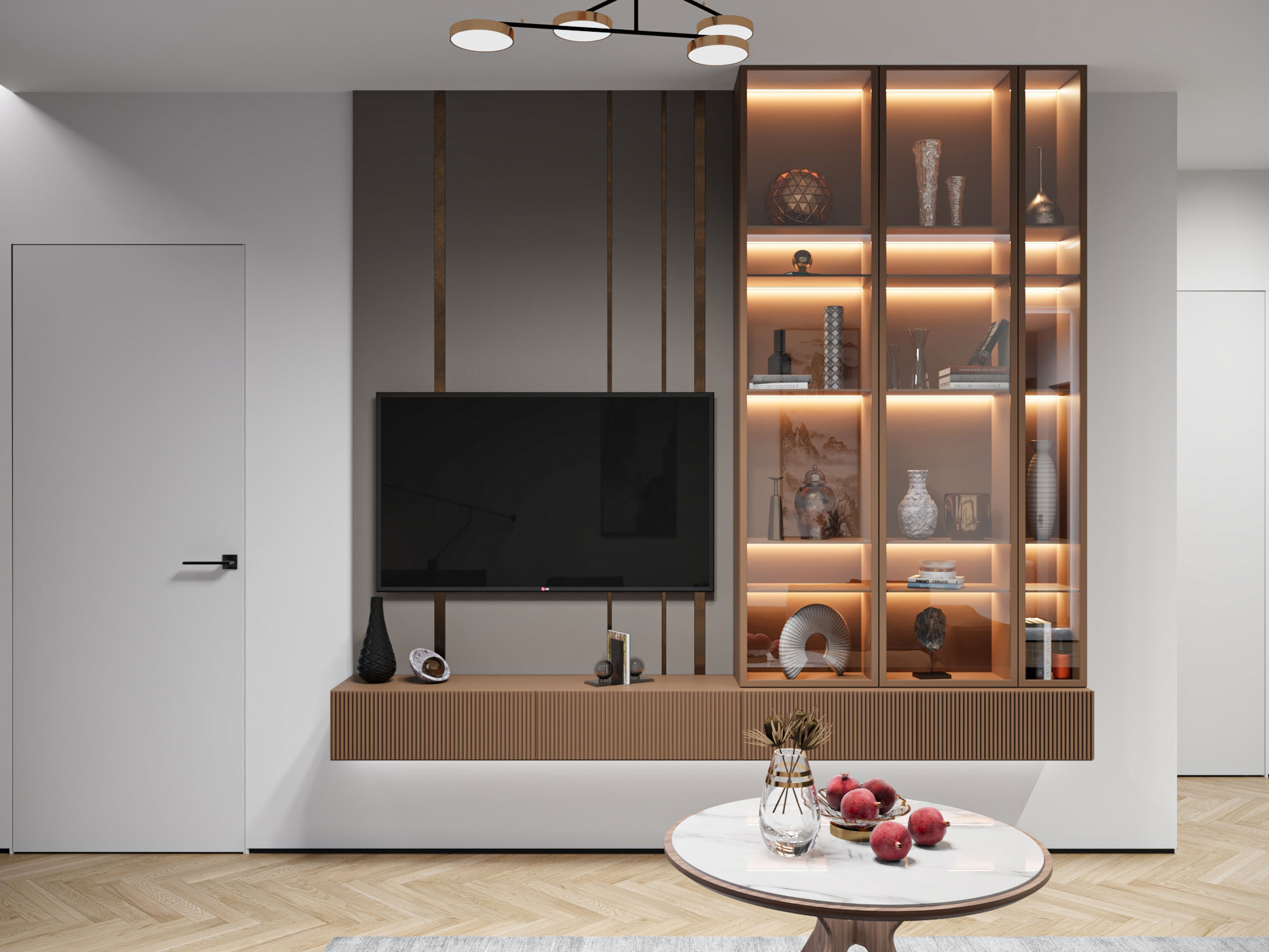 Проект гостиной Terra