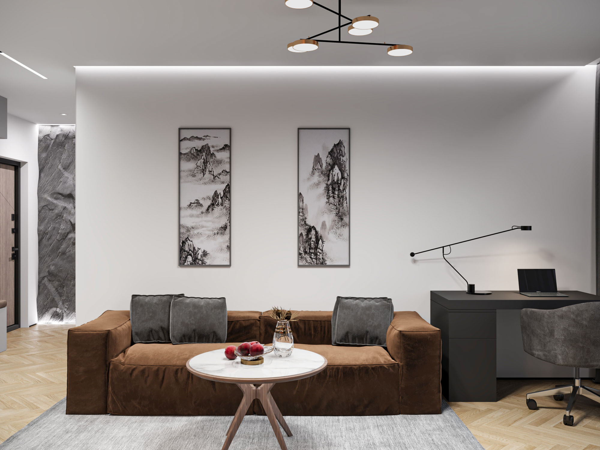 Проект гостиной Terra