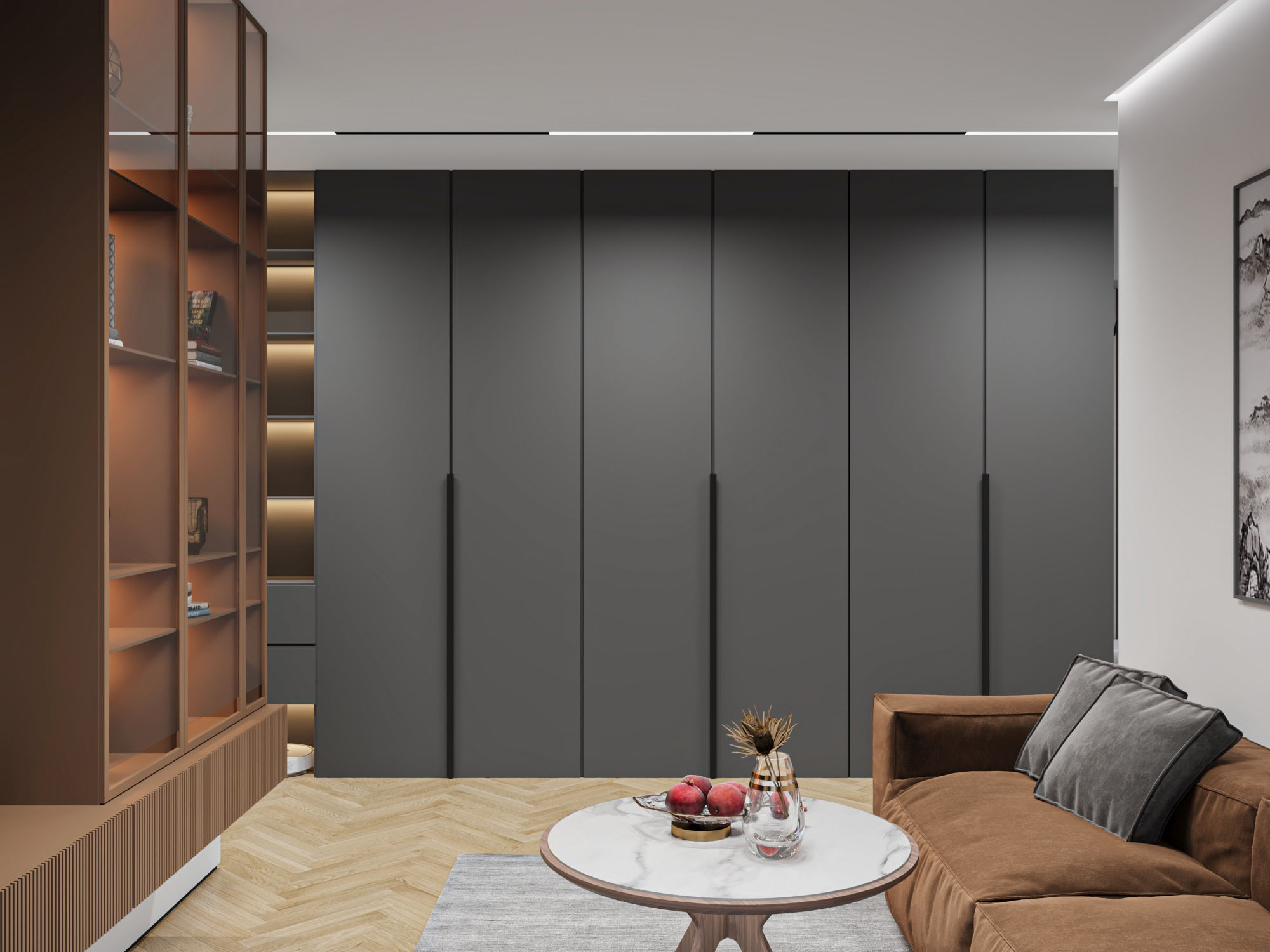 Проект гостиной Terra