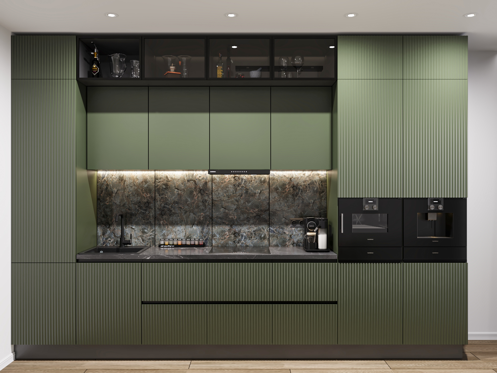 Проект кухни Verde