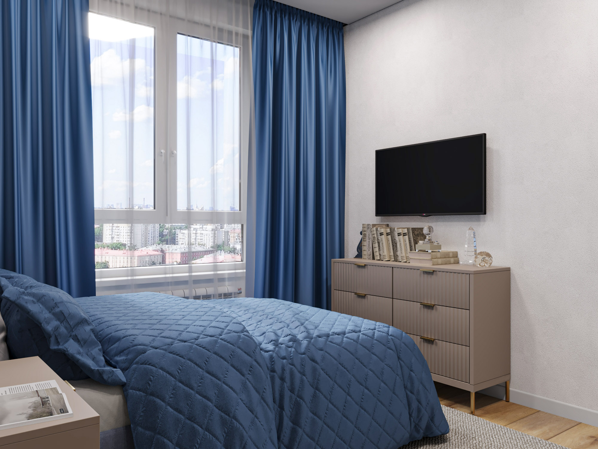 Проект спальни Indigo