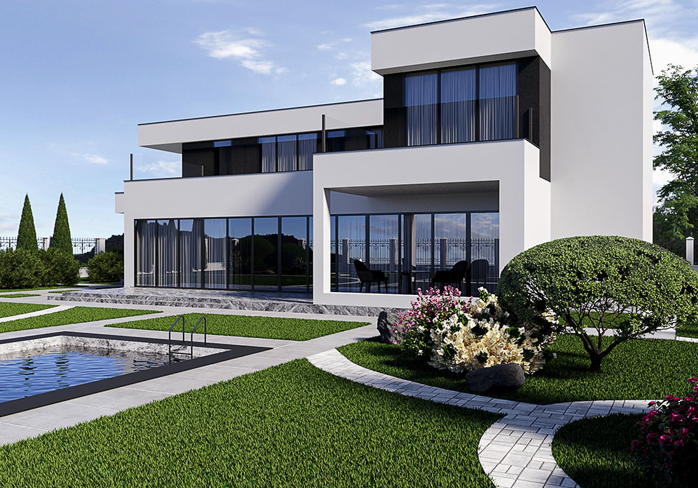 3D-визуализация экстерьера